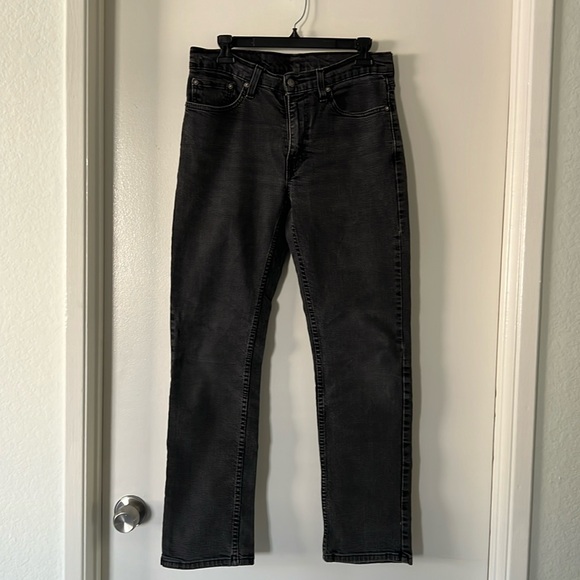 Black Levi’s jeans Levi 514 Size W 32 L 32 straight leg boot cut freepeoplevibes - Picture 1 of 8
